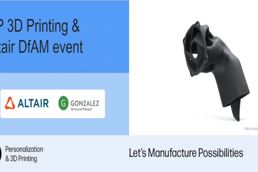 HP 3D Printing & Altair DfAM Event